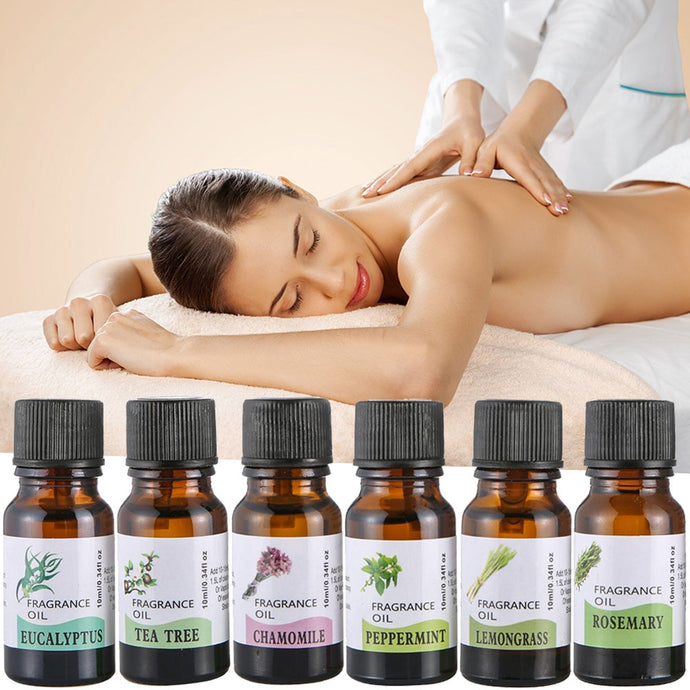 100% pure essential oils relieve stress